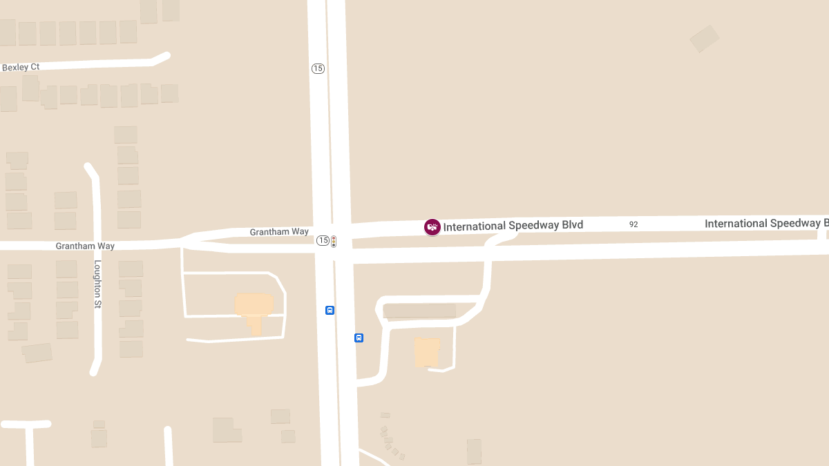 Collision with Injuries and Roadblock on E International Speedway Blvd