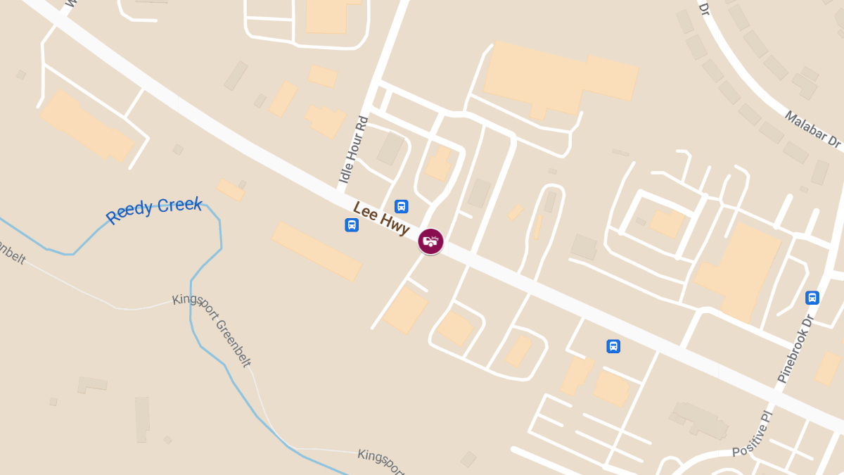 Collision with Injuries at 1120 E Stone Dr