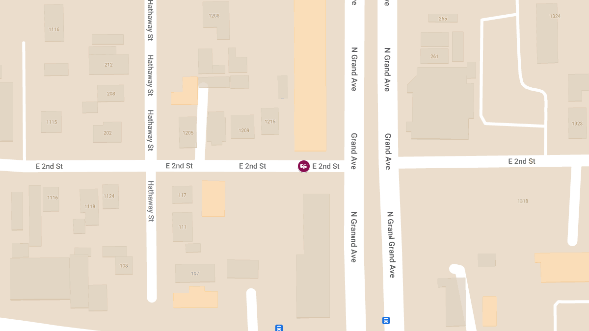 Collision with Injuries at 1302 E 2nd St