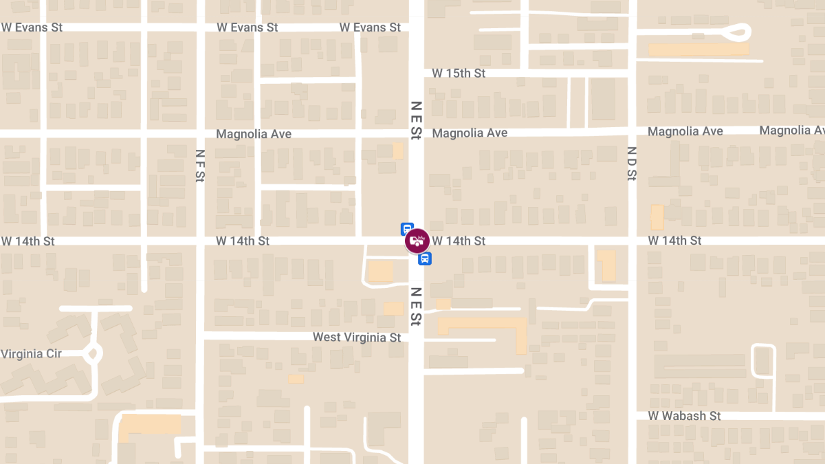 Collision with Injuries at 14th St & Northeast Blvd