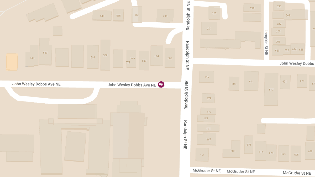 Collision with Injuries at 230 John Wesley Dobbs Ave NE