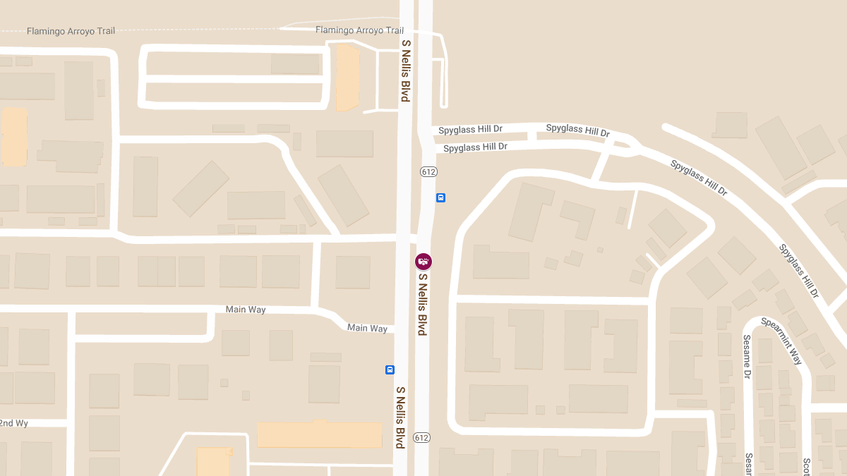 Collision with Injuries at 2675 S Nellis Blvd