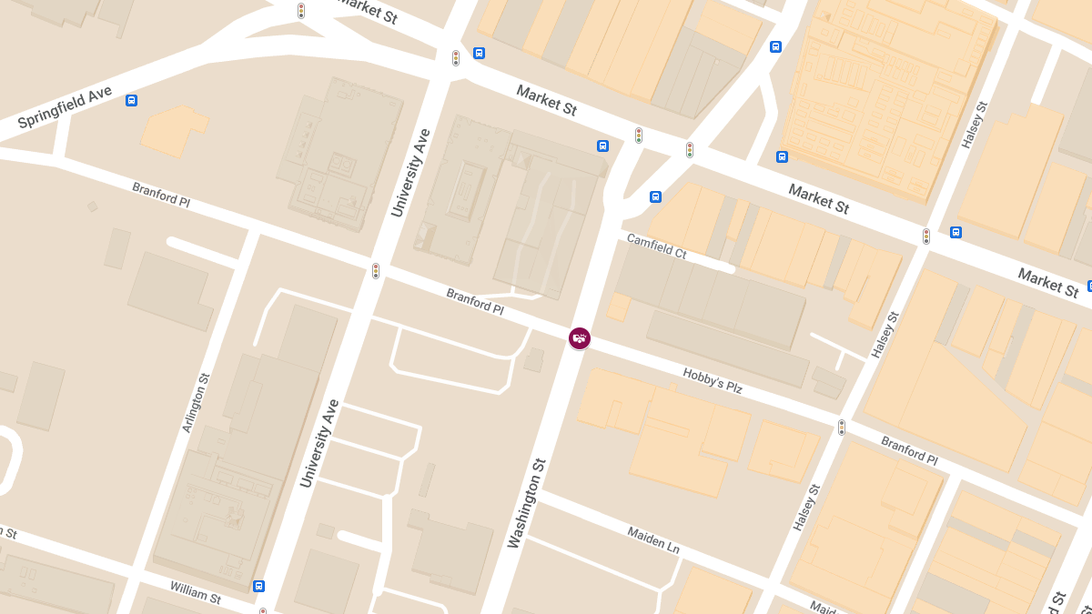 Collision with Injuries at Branford Pl & Washington St