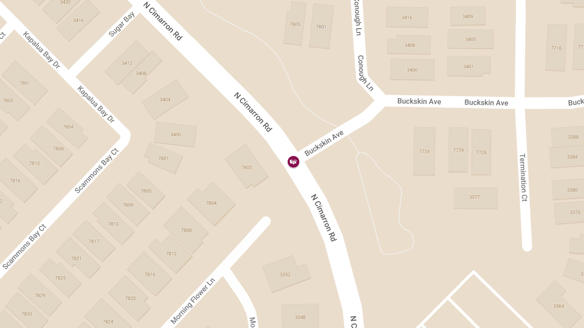 Collision with Injuries at Buckskin Ave & N Cimarron Rd
