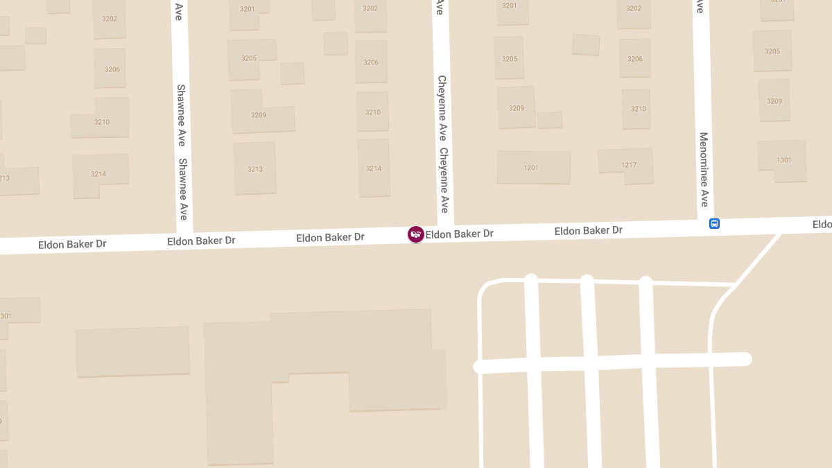 Collision with Injuries at Cheyenne St & Eldon Baker Dr
