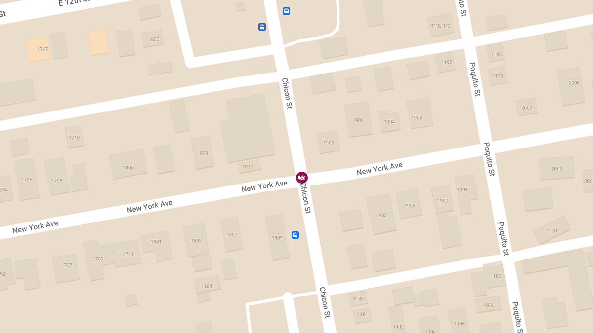 Collision with Injuries at Chicon St & New York Ave