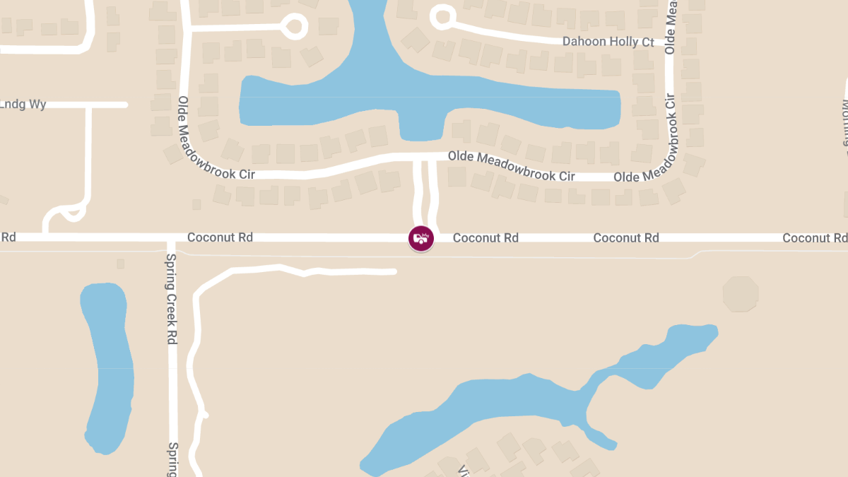 Collision with Injuries at Coconut Rd & Olde Meadowbrook Blvd