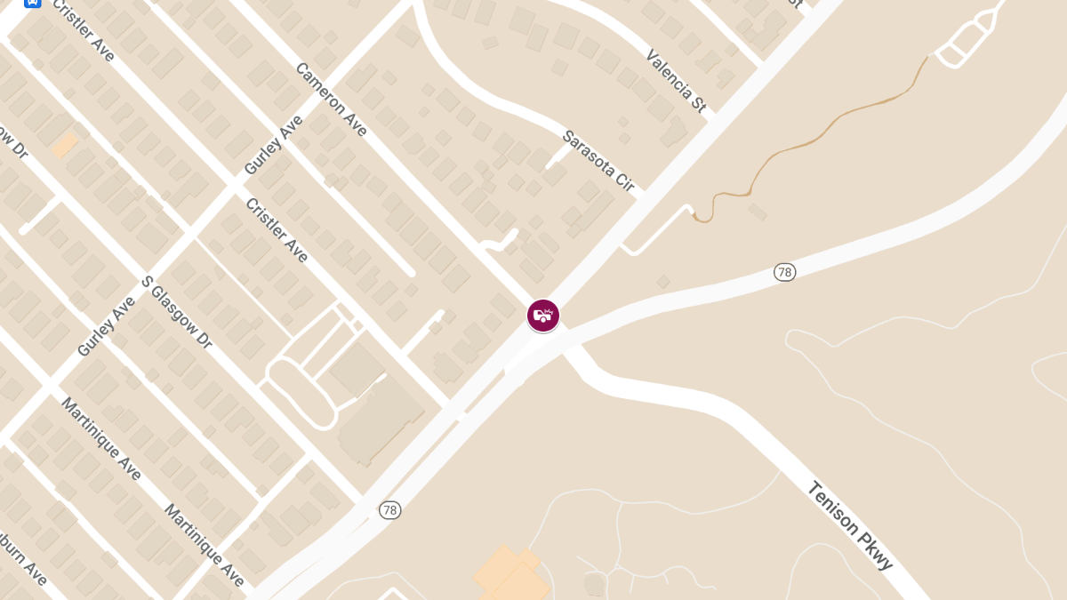 Collision with Injuries at E Grand Ave & Cameron Ave