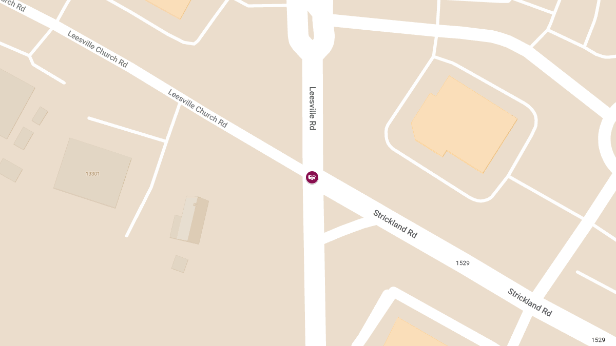 Collision with Injuries at Leesville Rd & Strickland Rd