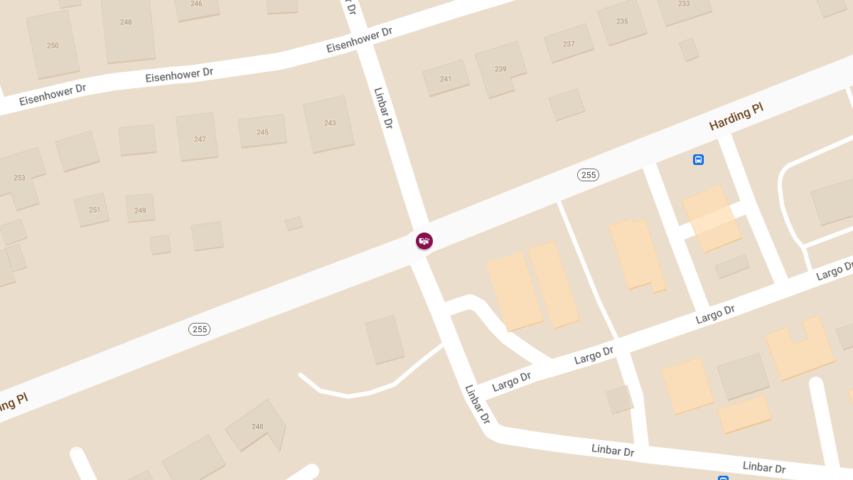 Collision with Injuries at Linbar Dr & Harding Pl