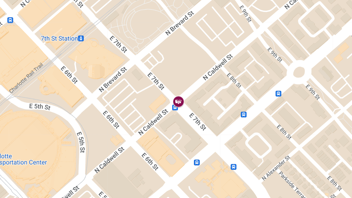 Collision with Injuries at N Caldwell St & E 7th St