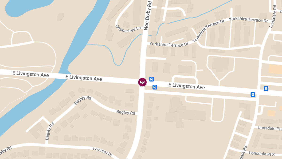 Collision with Injuries at Noe Bixby Rd & E Livingston Ave