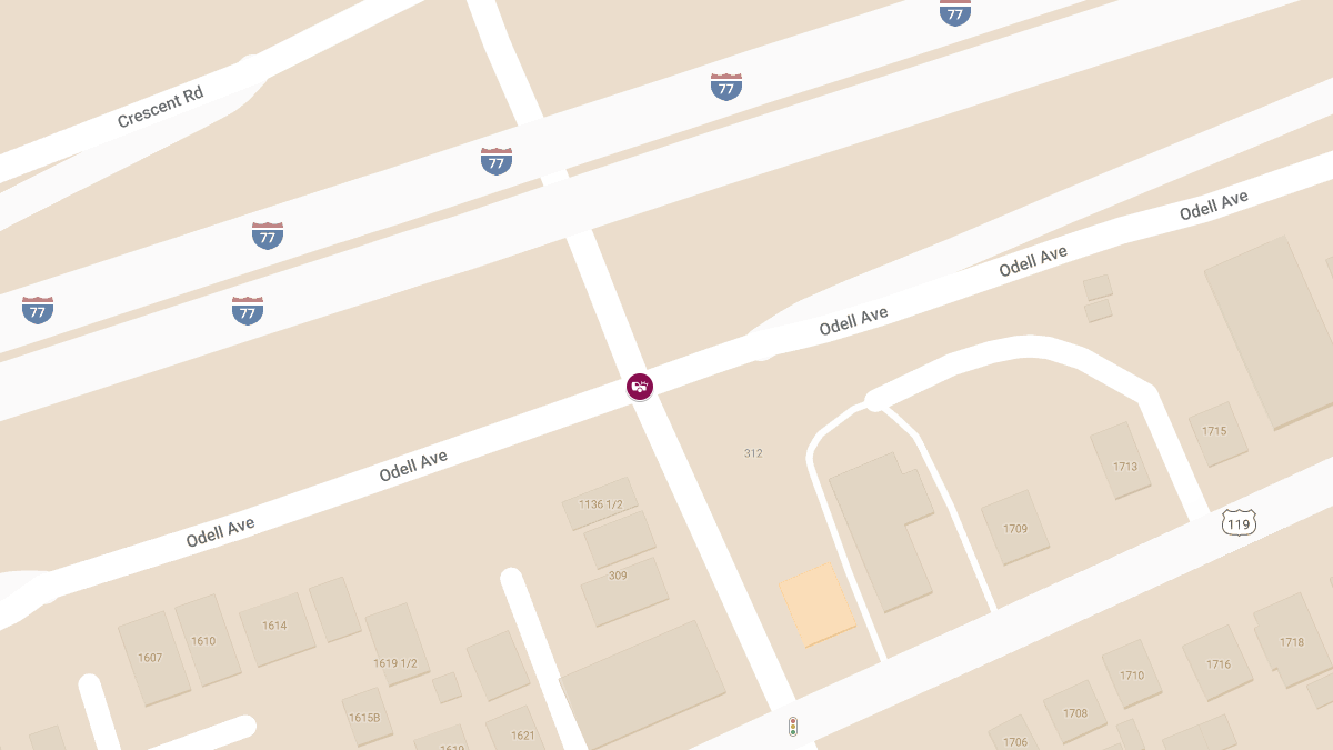 Collision with Injuries at Odell Ave & Westmoreland Rd
