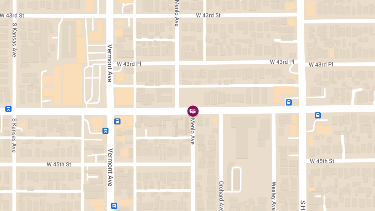 Collision with Injuries at W Vernon Ave & Menlo Ave