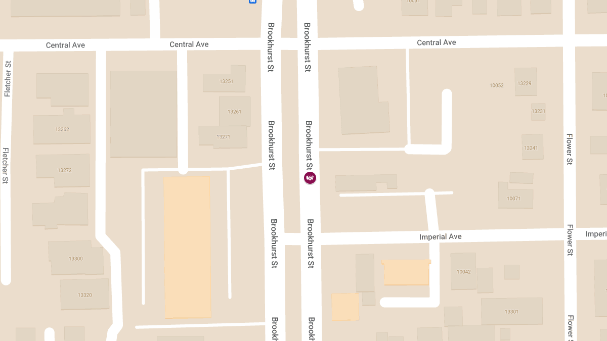 Collision with Injuries on Brookhurst St