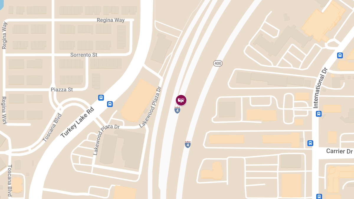 Collision with Injuries on I-4 WB Near MM128, Roadway Open