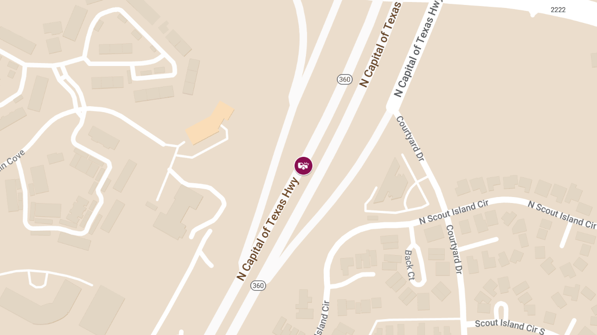 Collision with Injuries on N Capital of Texas Hwy SB 