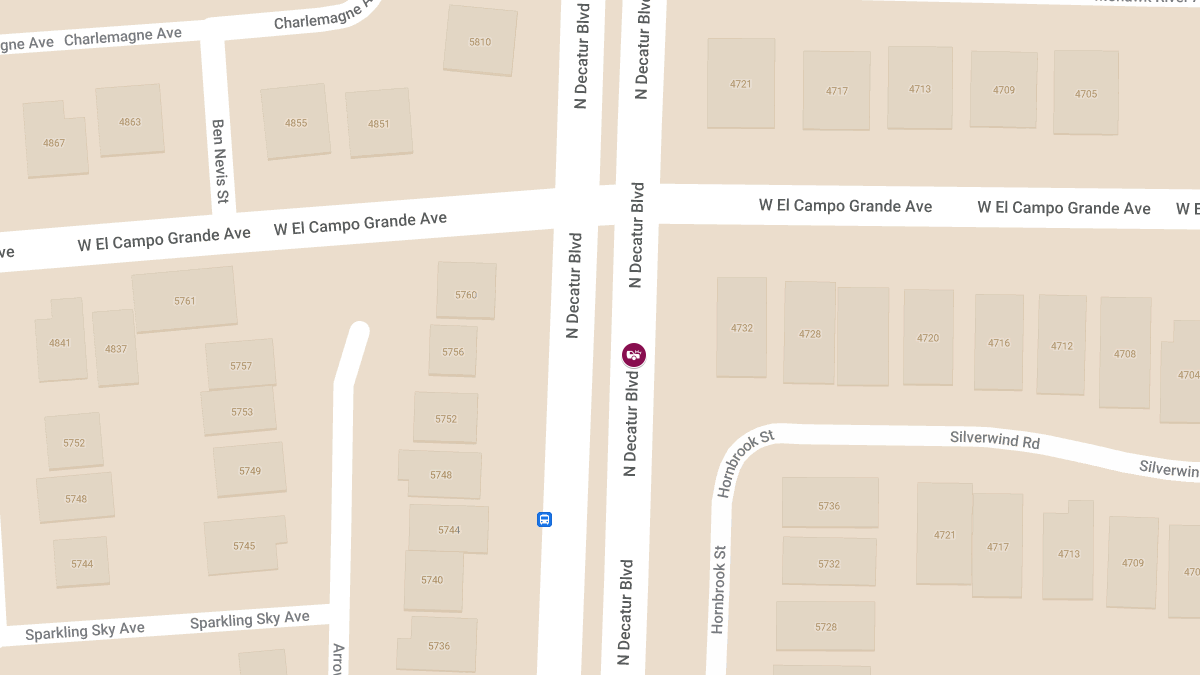 Collision with Injuries on N Decatur Blvd
