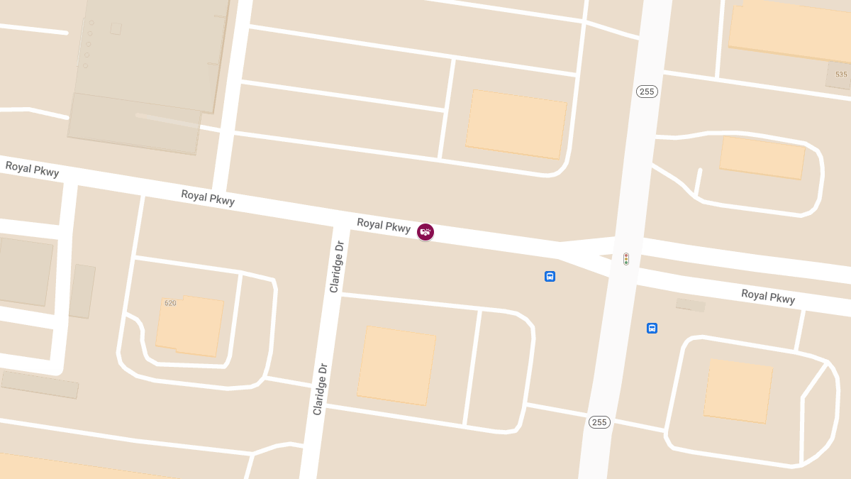 Collision with Injuries on Royal Pkwy in Donelson