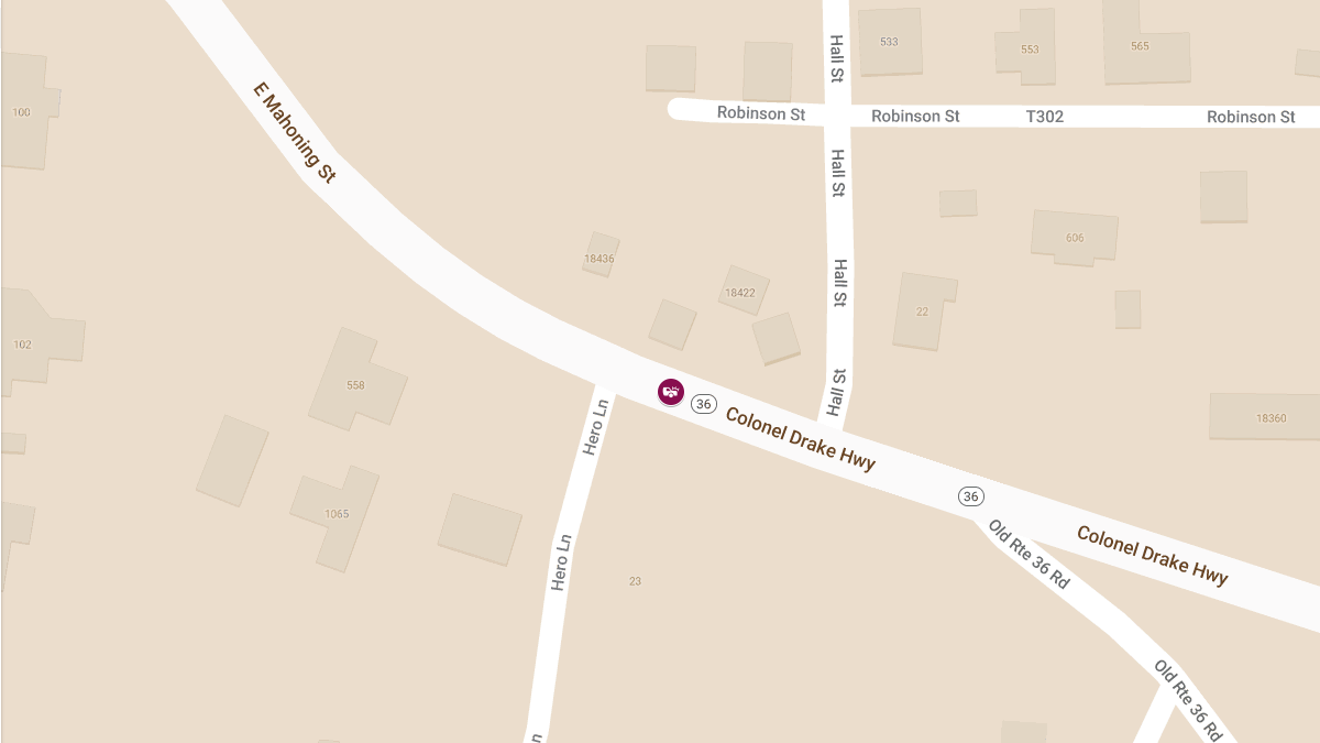 Collision with Injuries on Rte 36 in the Village of Cloe