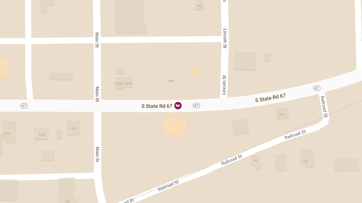 Collision with Injuries on S State Rd 67