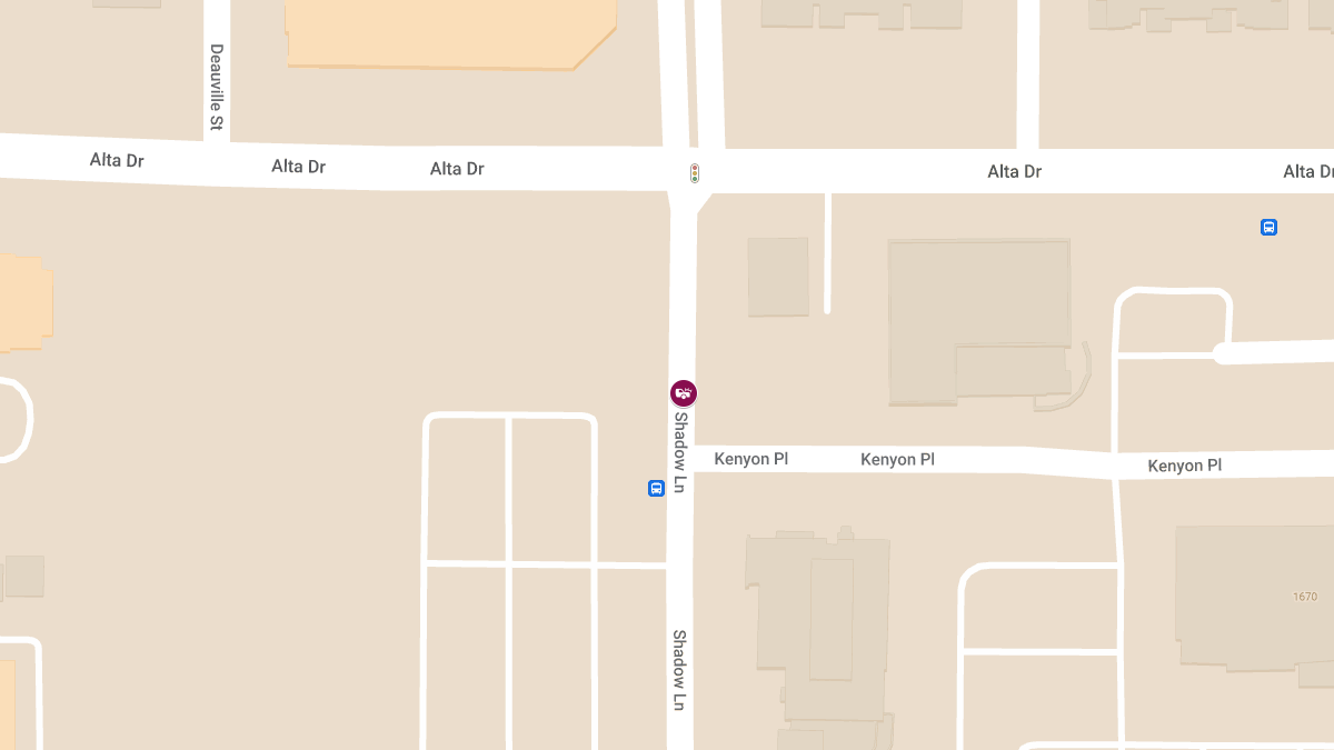 Collision with Injuries on Shadow Ln