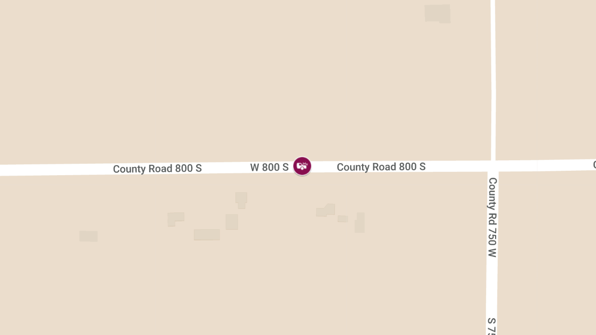 Collision with Injuries on W 800 South