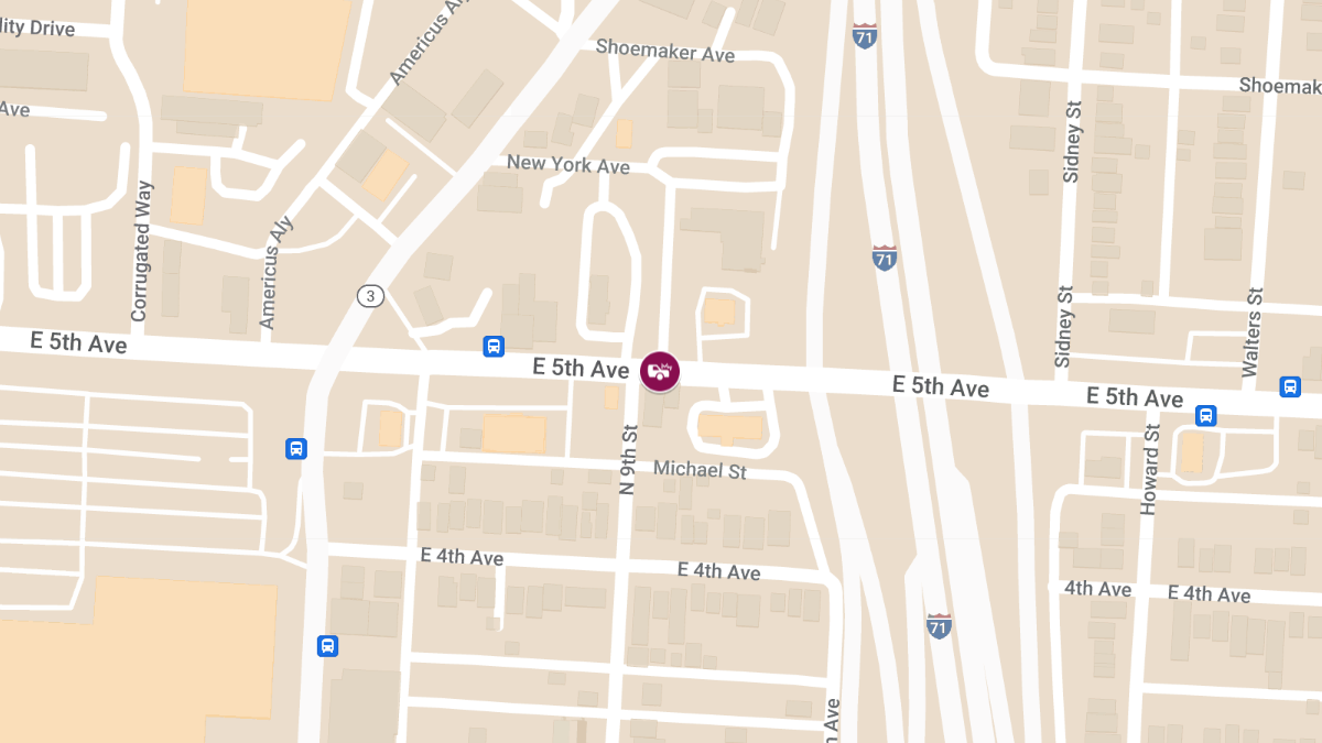 Collision with Injury Reported at E 5th Ave & N 9th St