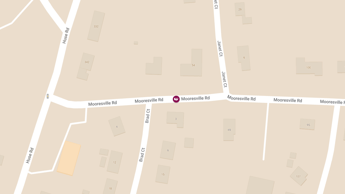 Collisison with Injury at 71 Mooresville Rd