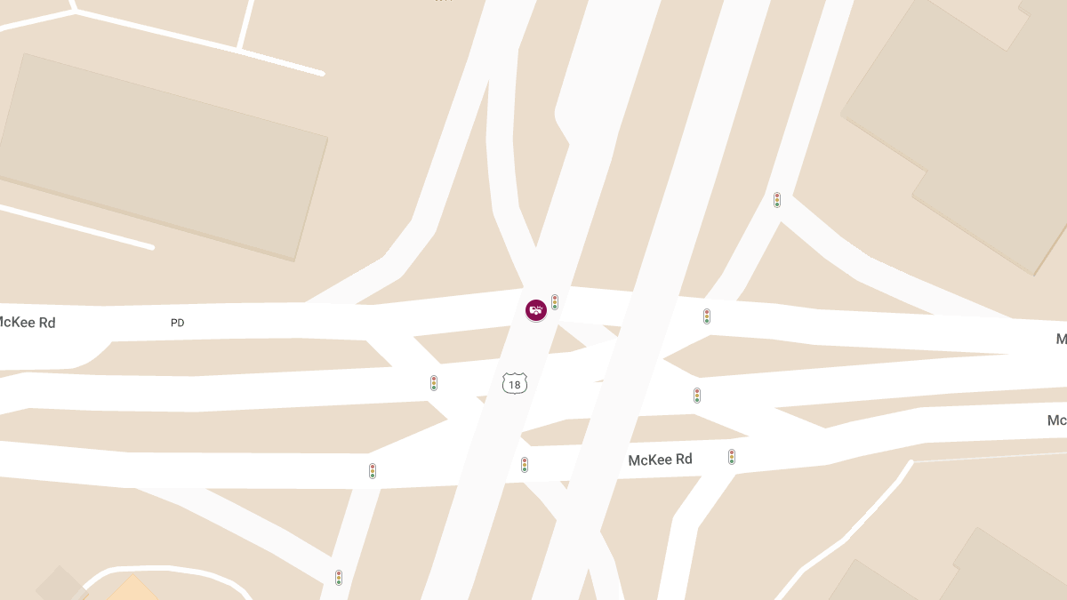 Crash Blocks All SB Lanes on US 151 at County PD