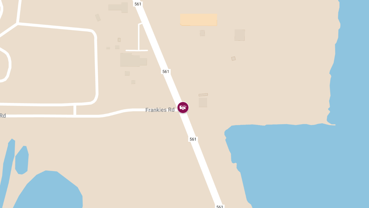 Crash Causes Injuries CR-561 at Frankies Rd