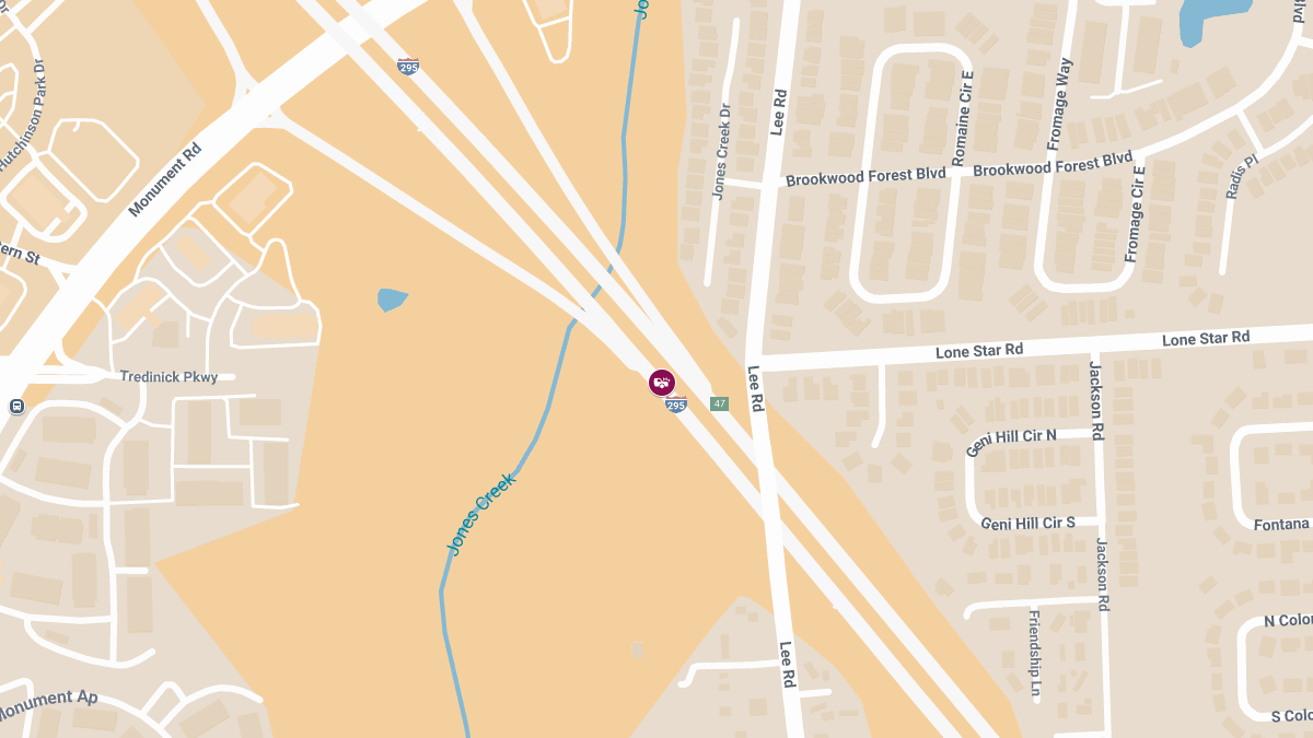 Crash Causes Injuries on I-295 NB at MM 37