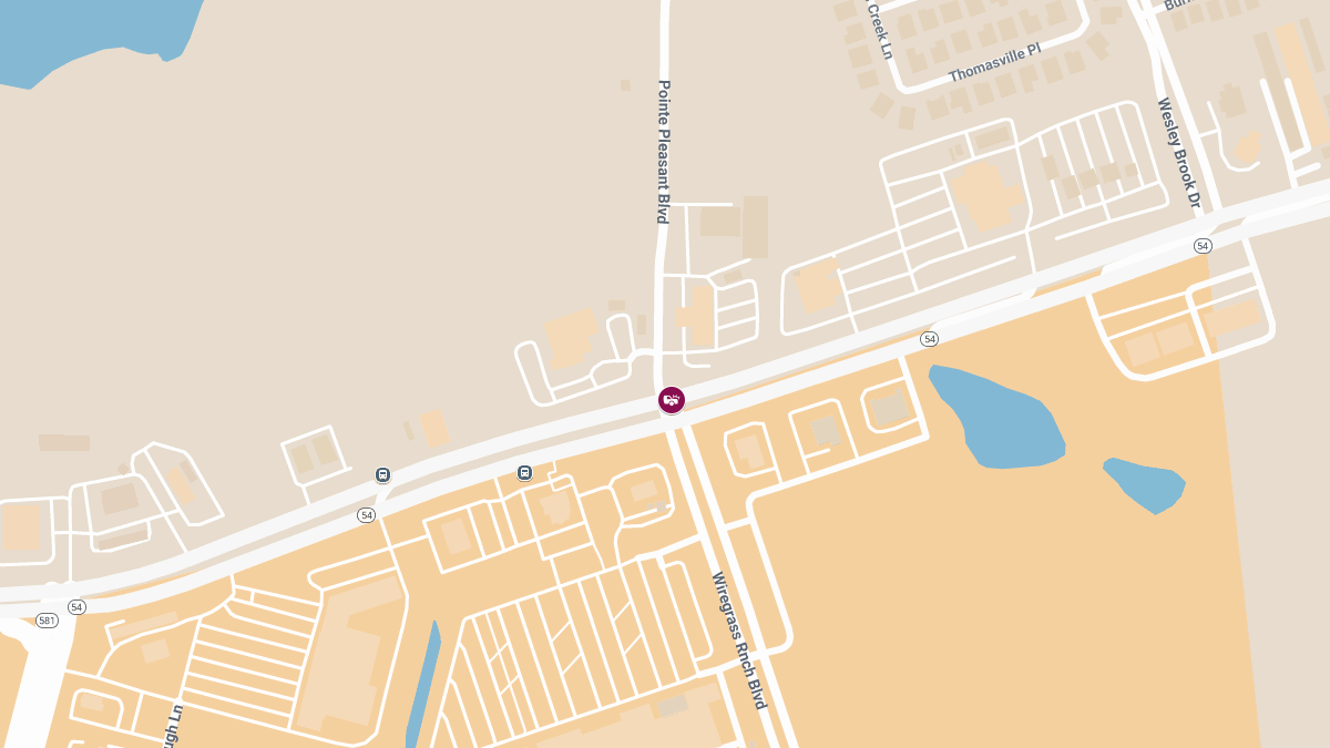 Crash Causes Injuries on SR-54 at Pointe Pleasant Blvd
