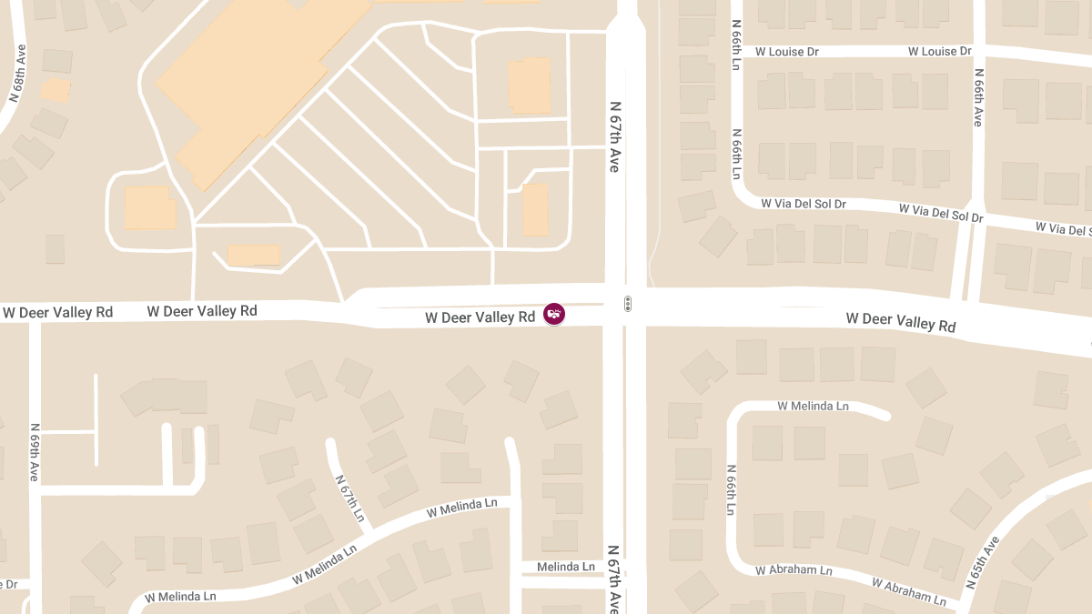 Crash Causes Injury on W Deer Valley Rd West of N 67th Ave