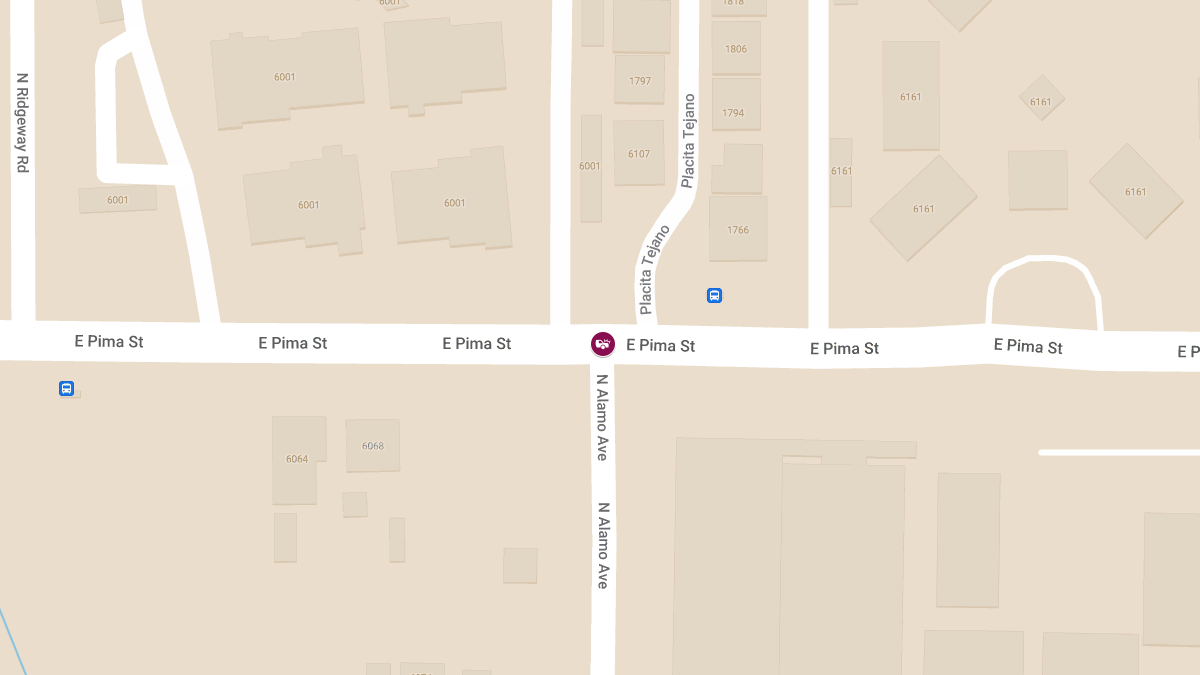 Crash Injuries at Pima St & Alamo Ave