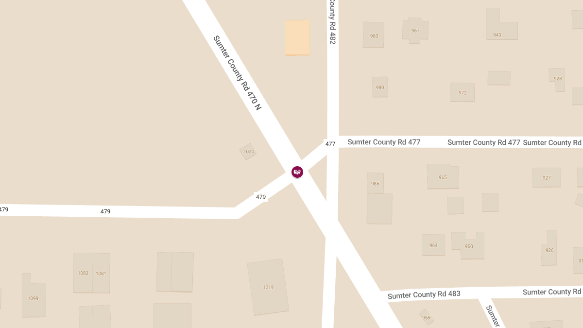 Crash Reported at CR-479 and CR-470