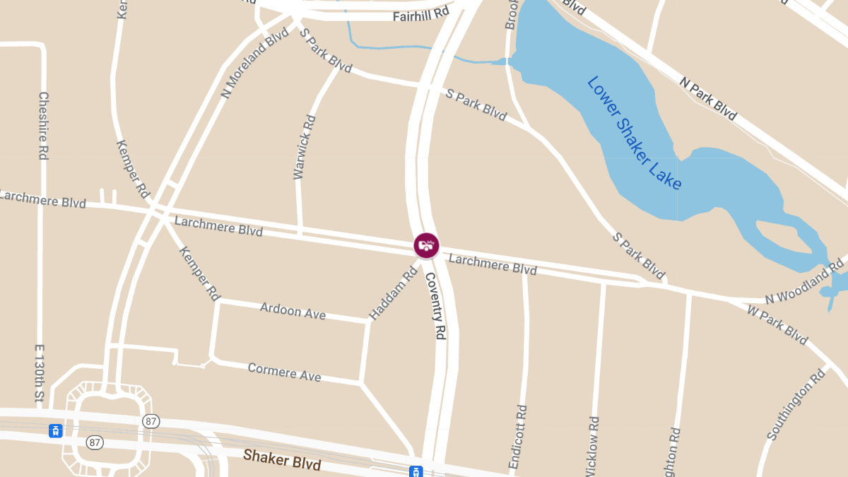Crash With Entrapment at Coventry Rd & Larchmere Blvd
