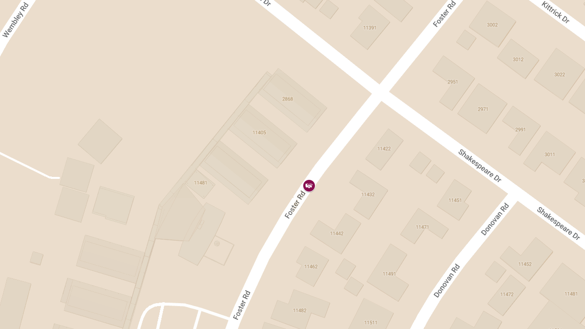 Crash With Injuries at 11481 Foster Rd