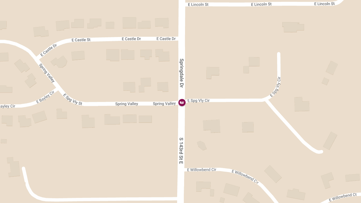 Crash With Injuries at 143rd St East and Spring Valley