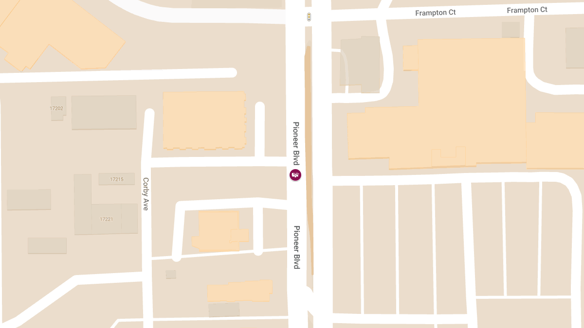 Crash With Injuries at 17127 Pioneer Blvd