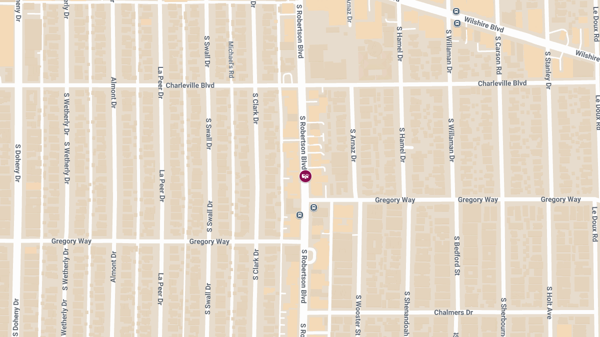 Crash With Injuries at 275 S Robertson Blvd