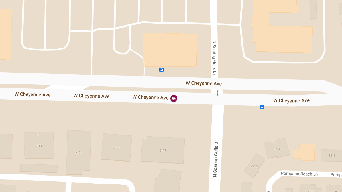 Crash With Injuries at 8370 W Cheyenne Ave