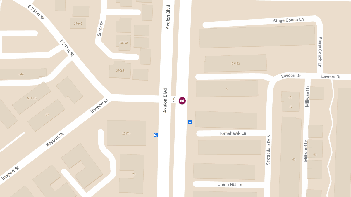 Crash With Injuries at Avalon Blvd & Bayport St