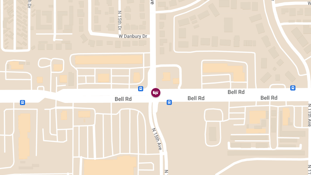 Crash With Injuries at Bell Rd and 15th Ave