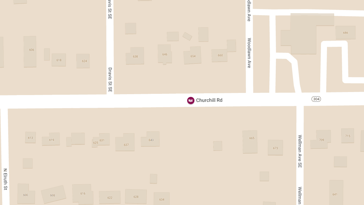 Crash With Injuries at Churchill Hubbard Rd in Front of Police Station