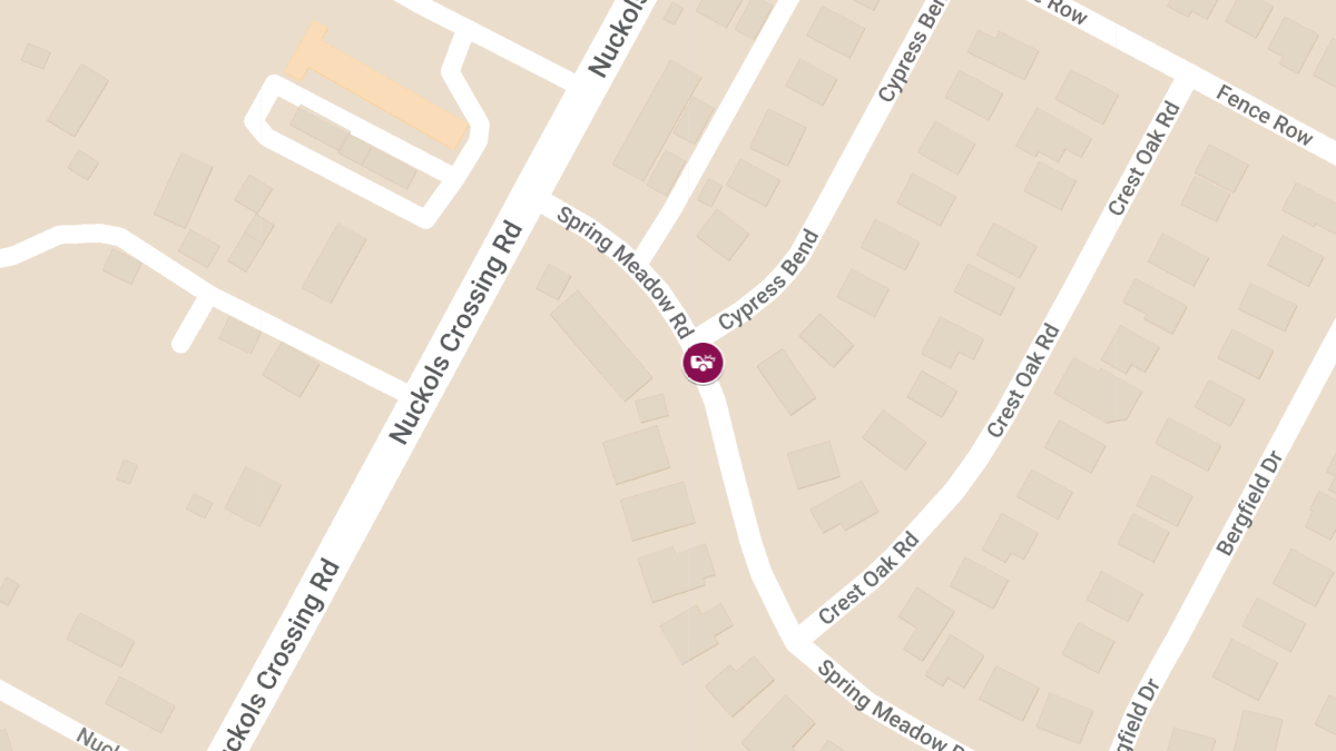 Crash With Injuries at Cypress Bnd and Spring Meadow Rd