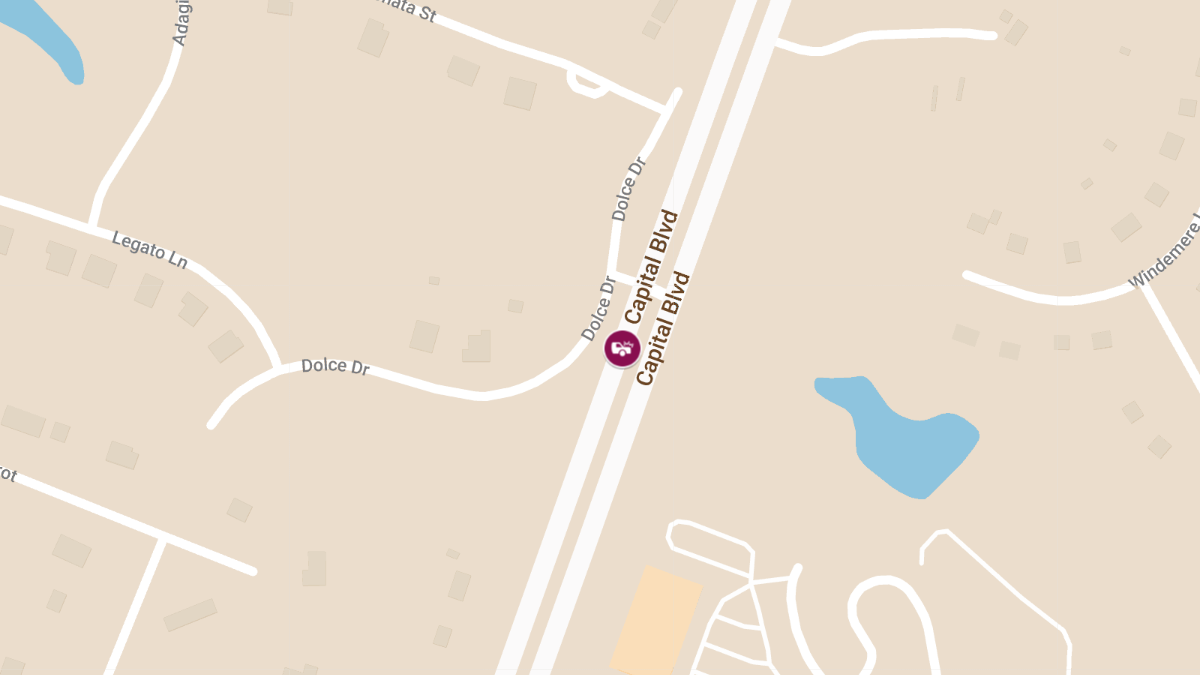 Crash With Injuries at Dolce Dr & Capital Blvd