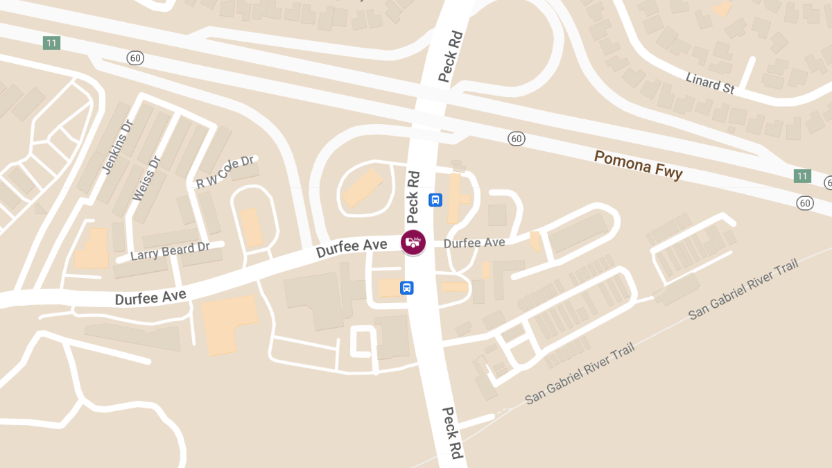 Crash With Injuries at Durfee Ave & Peck Rd