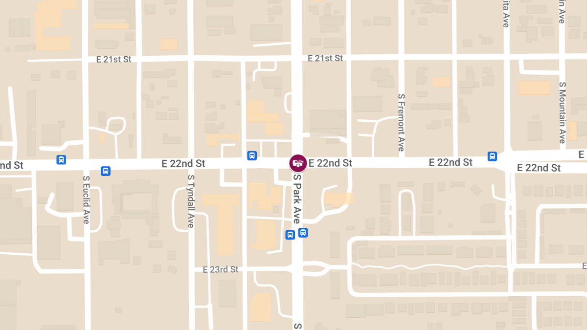 Crash With Injuries at E 22nd St and S Park Ave