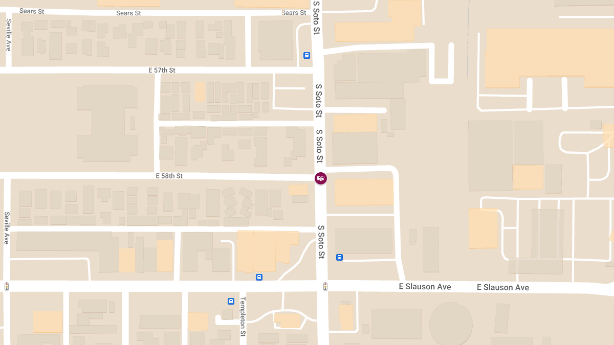 Crash With Injuries at E 58th St & Soto St